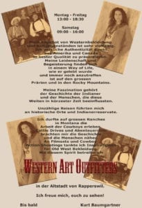 Sitemap Western Art Outfitters